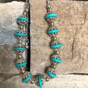 Turquoise and Silver bracelet